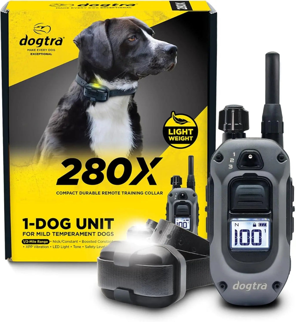 2 Dogs Training Collar Remote 1/2 Mile Waterproof LED Rechargeable Control